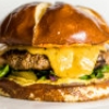 Portobello mushroom burger